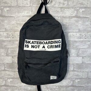 Herschel Supply Co. x Santa Cruz Daypack Backpack Skateboarding Not Crime 4336